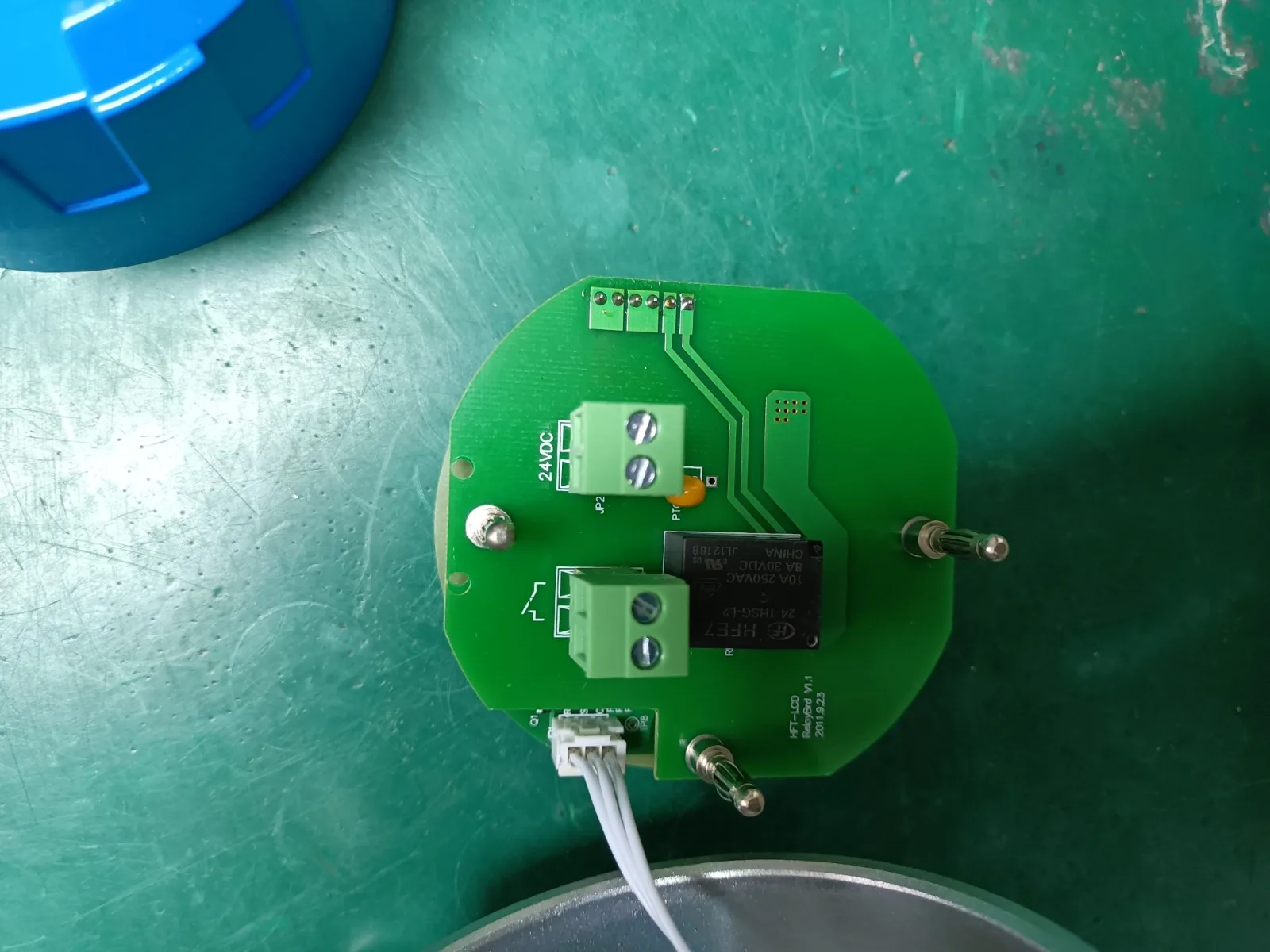 2 Wires 4-20mA Loop H2S Oxygen Gas Detector LCD Display