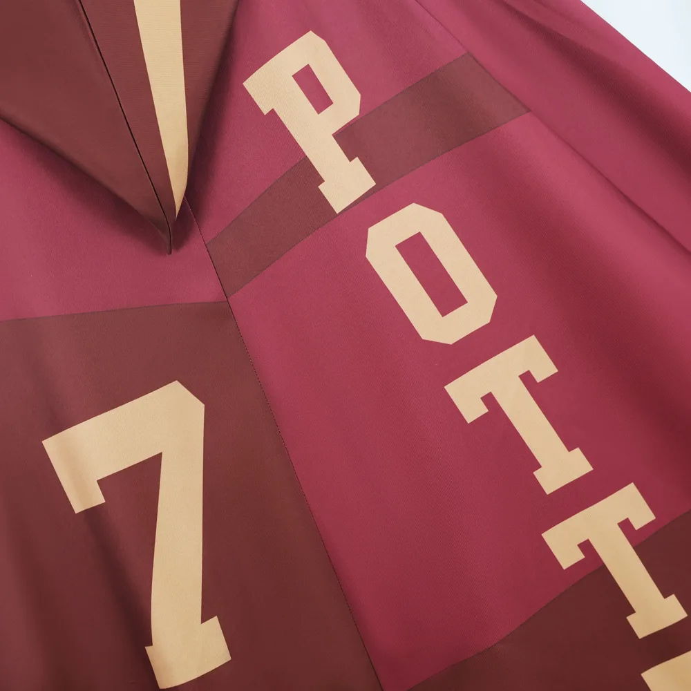 2026 New Potter Gryffindor Quidditch 7 Cape Cosplay Costume Red Hooded Cloak for Men Women Halloween Carnival Party Dress Up view 6