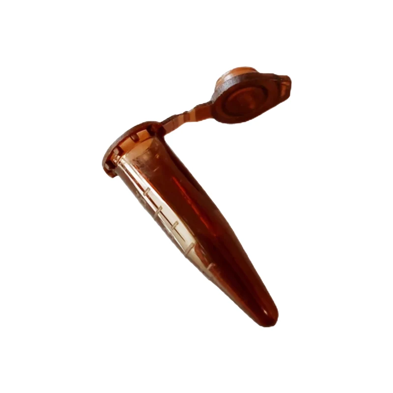 500pcs 1.5ml Container for Laboratory Sample Specimen Storage Bottles Micro Brown Test Tube Centrifuge Vial Snap Cap