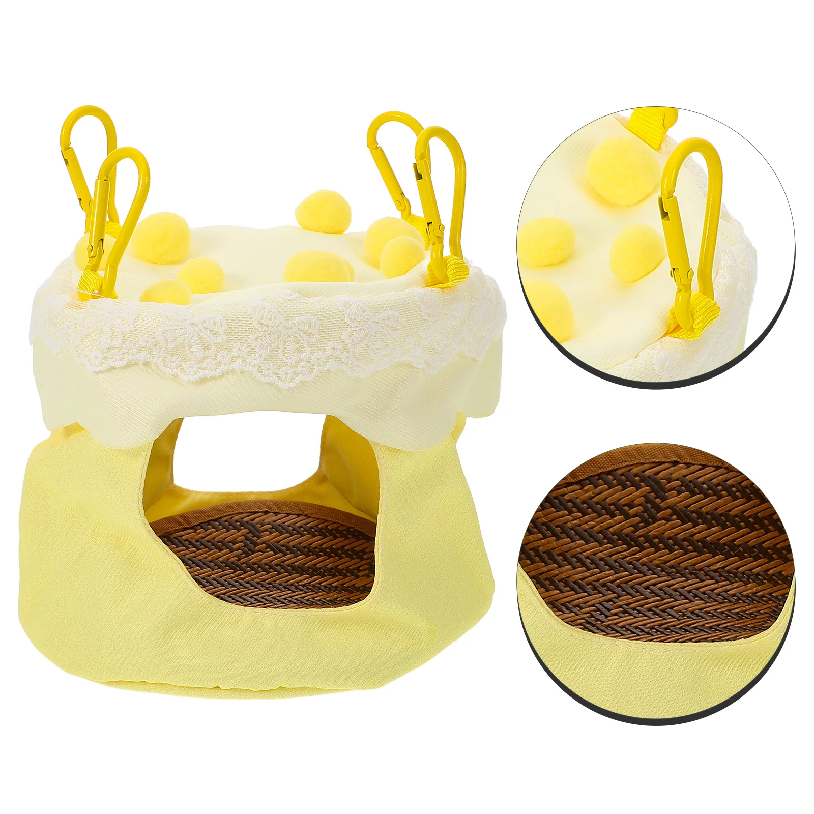 

Parrot Nest Hanging Hammock Summer Cooling Bird Bed Decorative Resting Nest Sleeping Bird for Pets Parrot