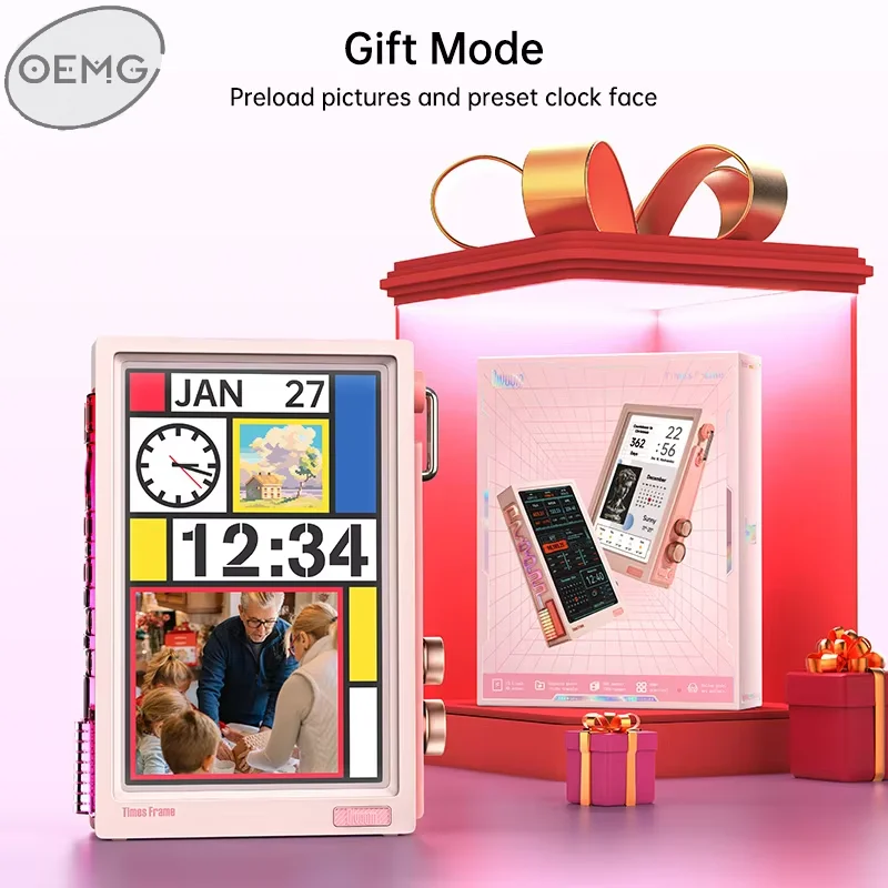 OEMG Times Frame Smart HD Scre - Desk Setup Videos 评论和价格