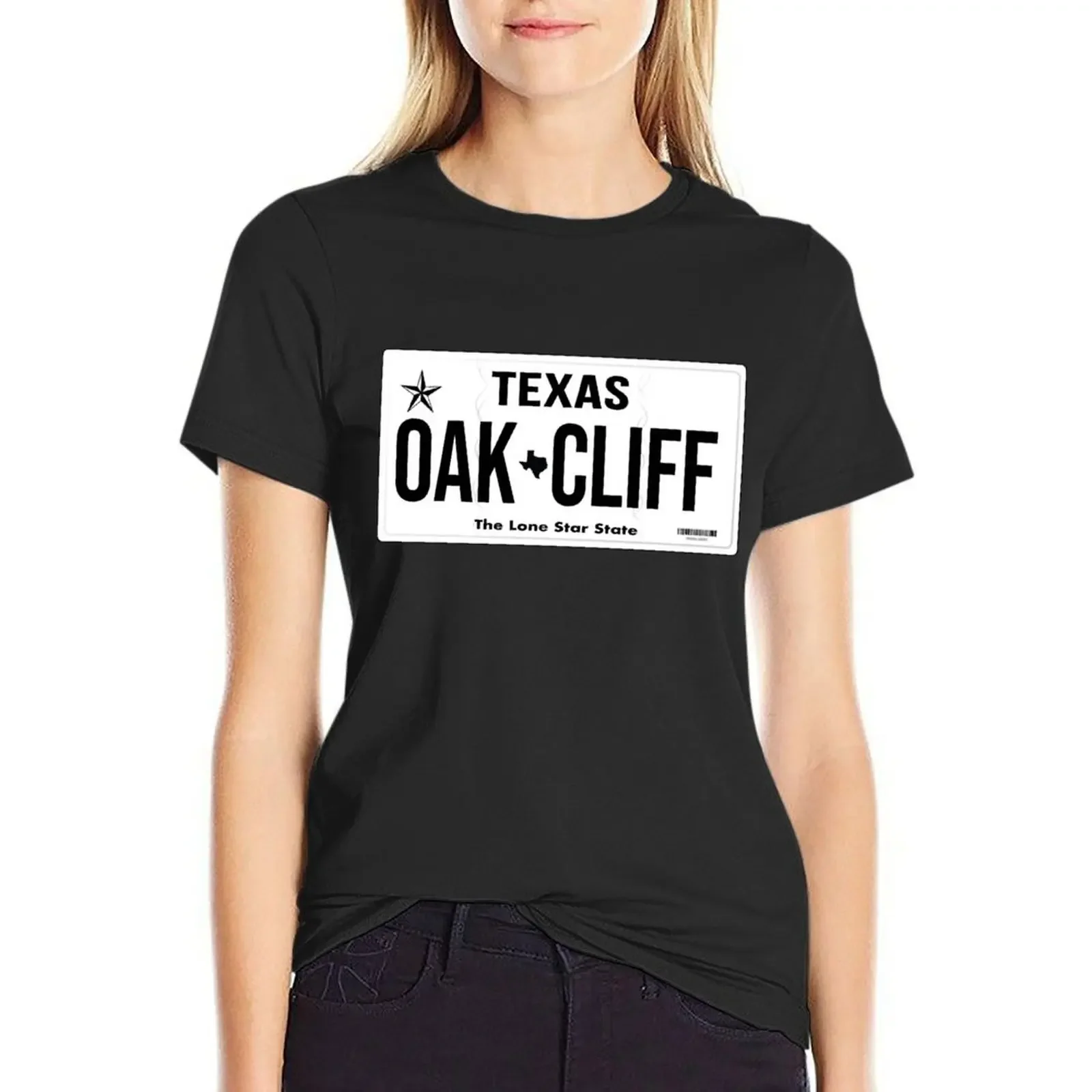 

Oak Cliff Texas T-Shirt shirts graphic tees anime clothes Short sleeve tee sublime Womens graphic t shirts