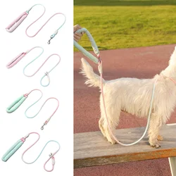 Macaron Series Pet P Chain Leash For Small Medium Dogs Leash 1.5M Durable Nylon Dog Lead Pet Traction Rope For Walking Pet Leash