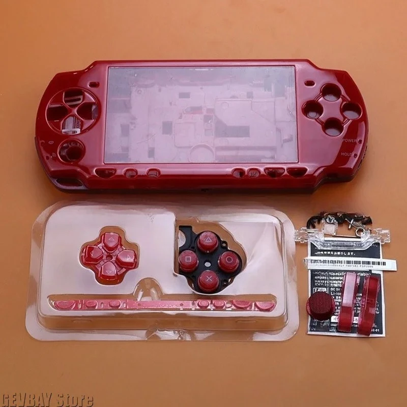 For PSP 2000 Game Console Shell (Including Buttons) - Drop-Proof Scratch-Proof Sweat-Proof Full-Coverage Repair Parts Kit - view 5