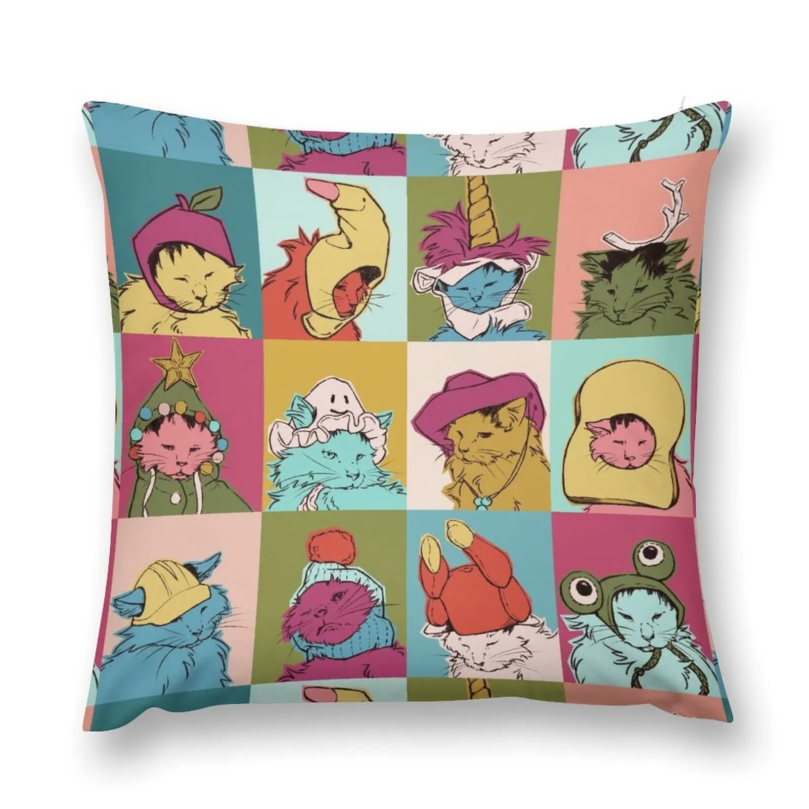 

Pot Roast Hats Throw Pillow pillow cover christmas Cushion Cover Luxury pillow