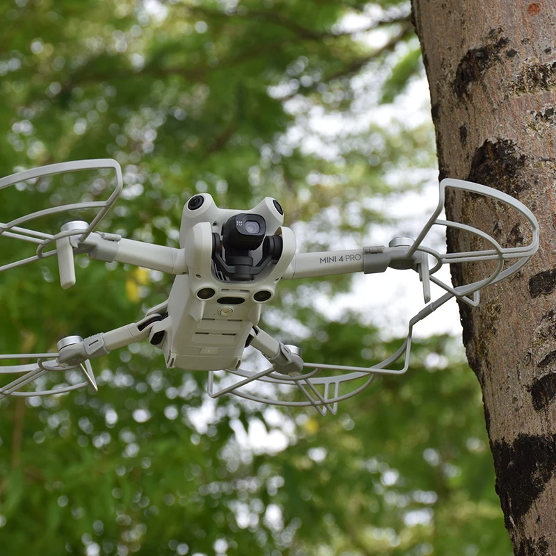 Propellers chutz käfig für dji mini 4 pro integrierte Propellers chutz Abschirm ringe Drohnen schutz zubehör