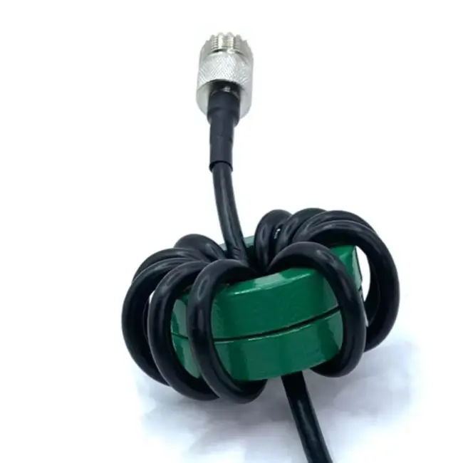 

1.8-30MHz Shortwave Choke Coil Magnetic Ring EM-25,EM-43 For HF Shortwave Radio Test Measurement Tool Accessories Magnetic Ring