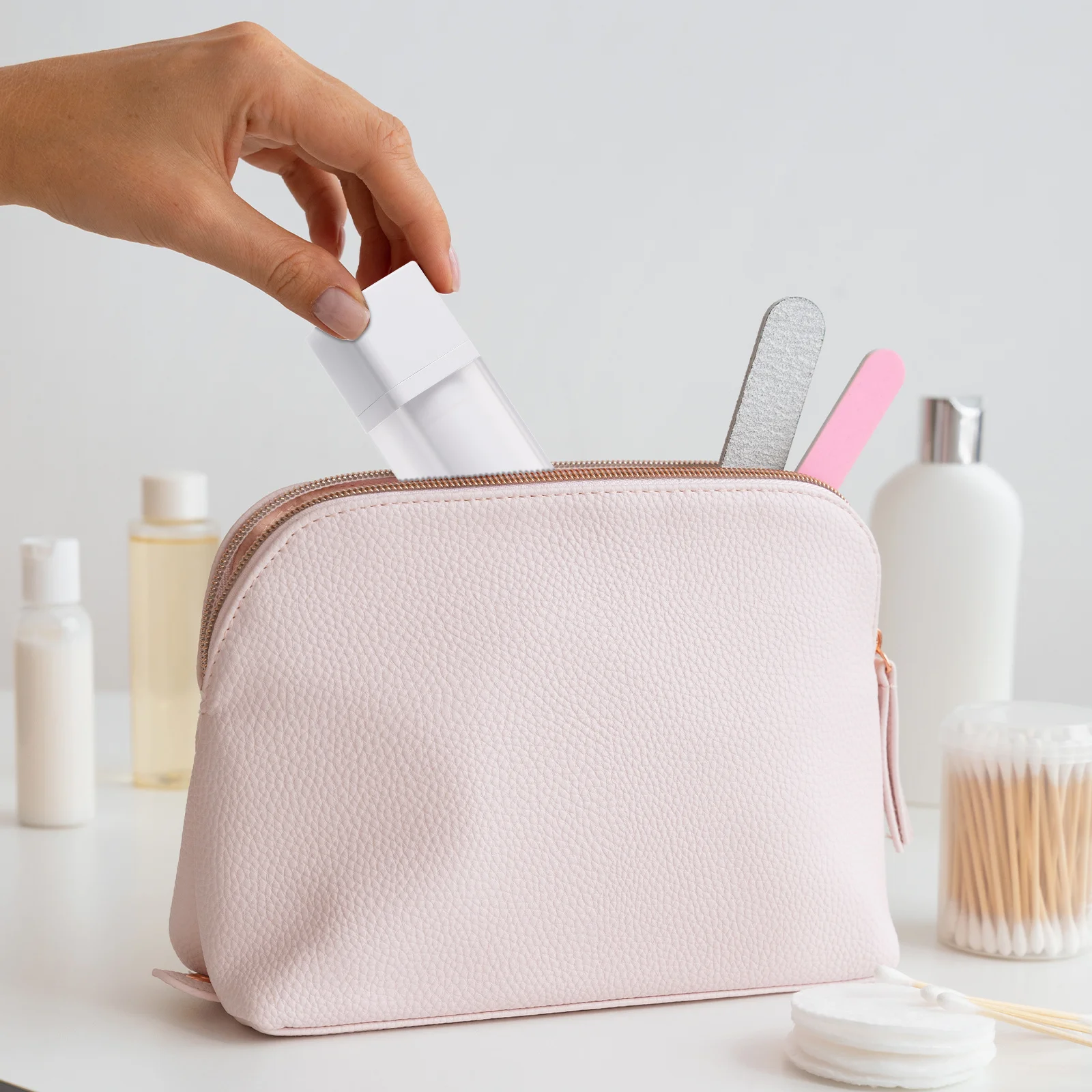 

3pcs Matte Finish Sub Bottle 100Ml Leak-Proof Reusable Travel Liquid Holder Portable Skincare Organizer For Perfume