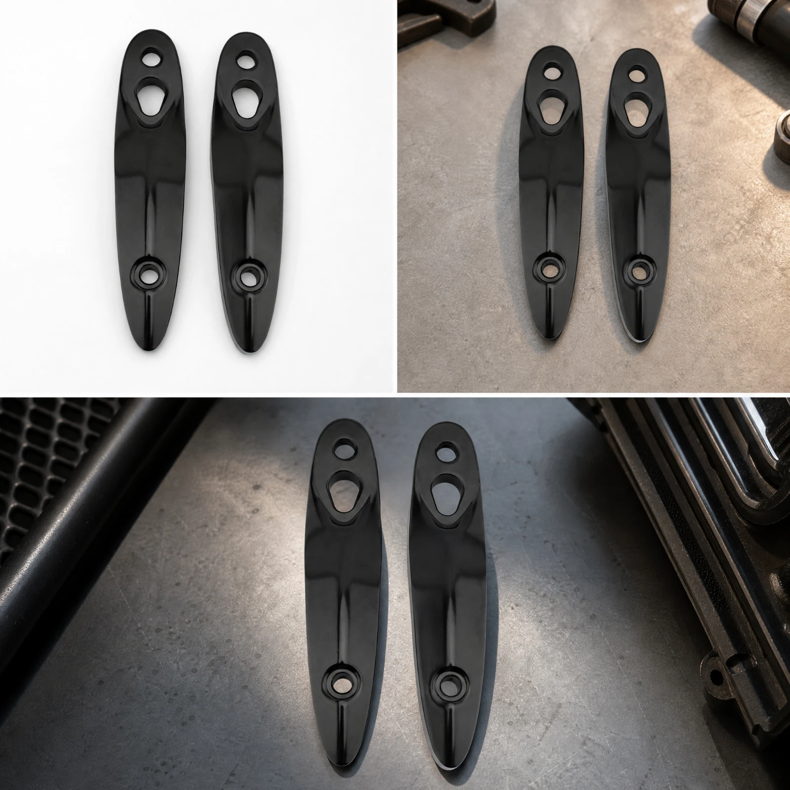 Turn Signal Relocation Bracket Streamlined Harley Softail Turn Signal Relocation Brackets Indicator Bracket Wear Resistant