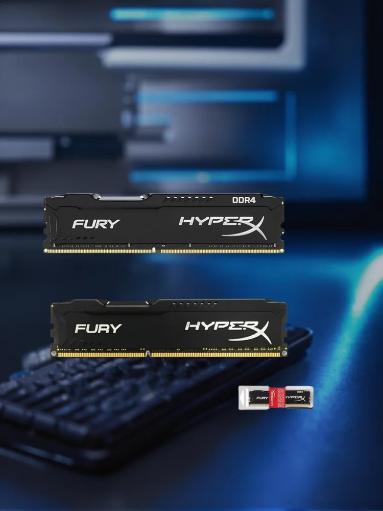 HyperX Fury DDR4 DDR3 Speicher 8GB 16GB 4GB RAM 3200MHz 2666MHz 2400MHz 2133MHz DRAM 1866MHz DDR4 CL18 CL16 DIMM 288-Pin Original