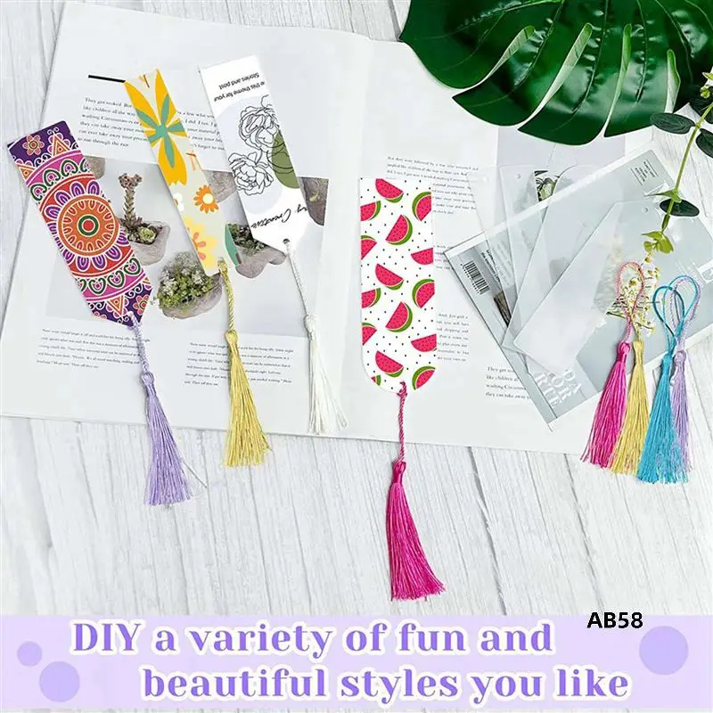 292Pcs Acrylic Bookmarks Blanks,Sublimation Acrylic Book Markers, DIY Crafts Projects Sublimation Accessories For Women