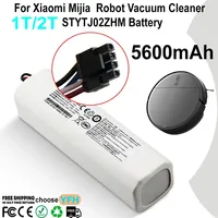 14.4V 5600mAh P2008-4S2P-MMBK Battery For Xiaomi Mijia Sweeping Mopping Robot Vacuum Cleaner 1T/2T STYTJ02ZHM Battery