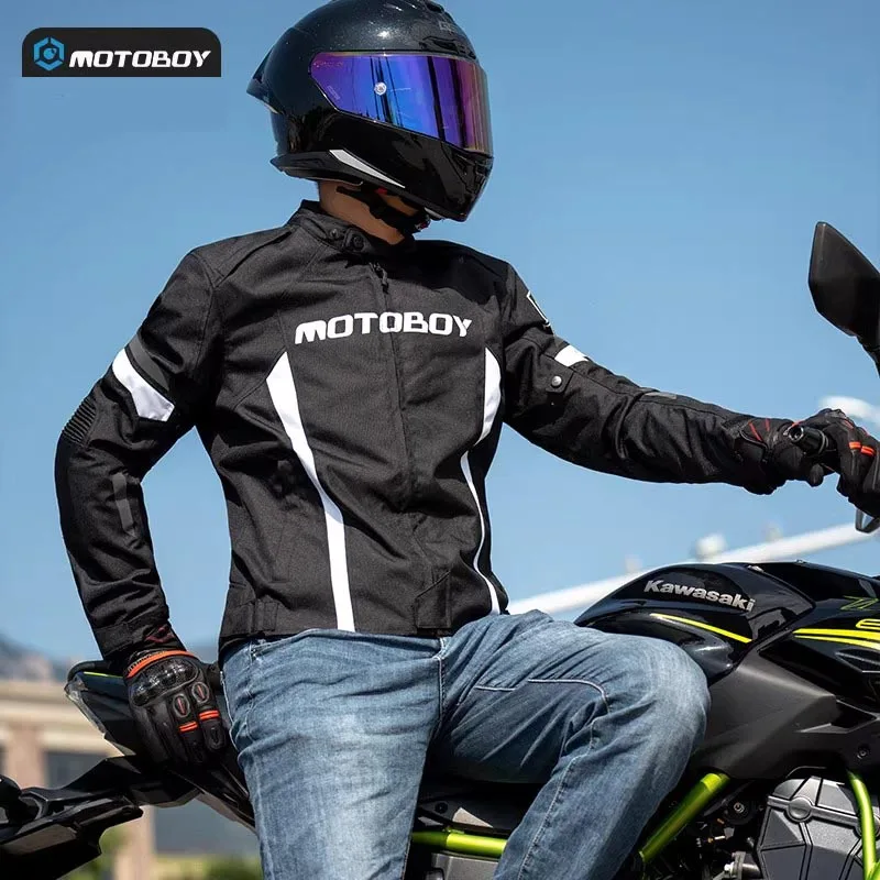 

Мужская мотоциклетная куртка MOTOBOY на четыре сезона, защита CE, куртки для мотоциклистов, водонепроницаемая одежда, мужская съемная хлопковая подкладка