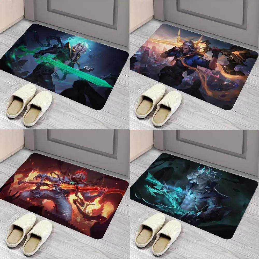 

Viego LOL League of Legends Floor Mat Entrance Door Mat Nordic Style Home Doormat Bathroom-Toilet Mats Bedroom Hotel Decor Mat