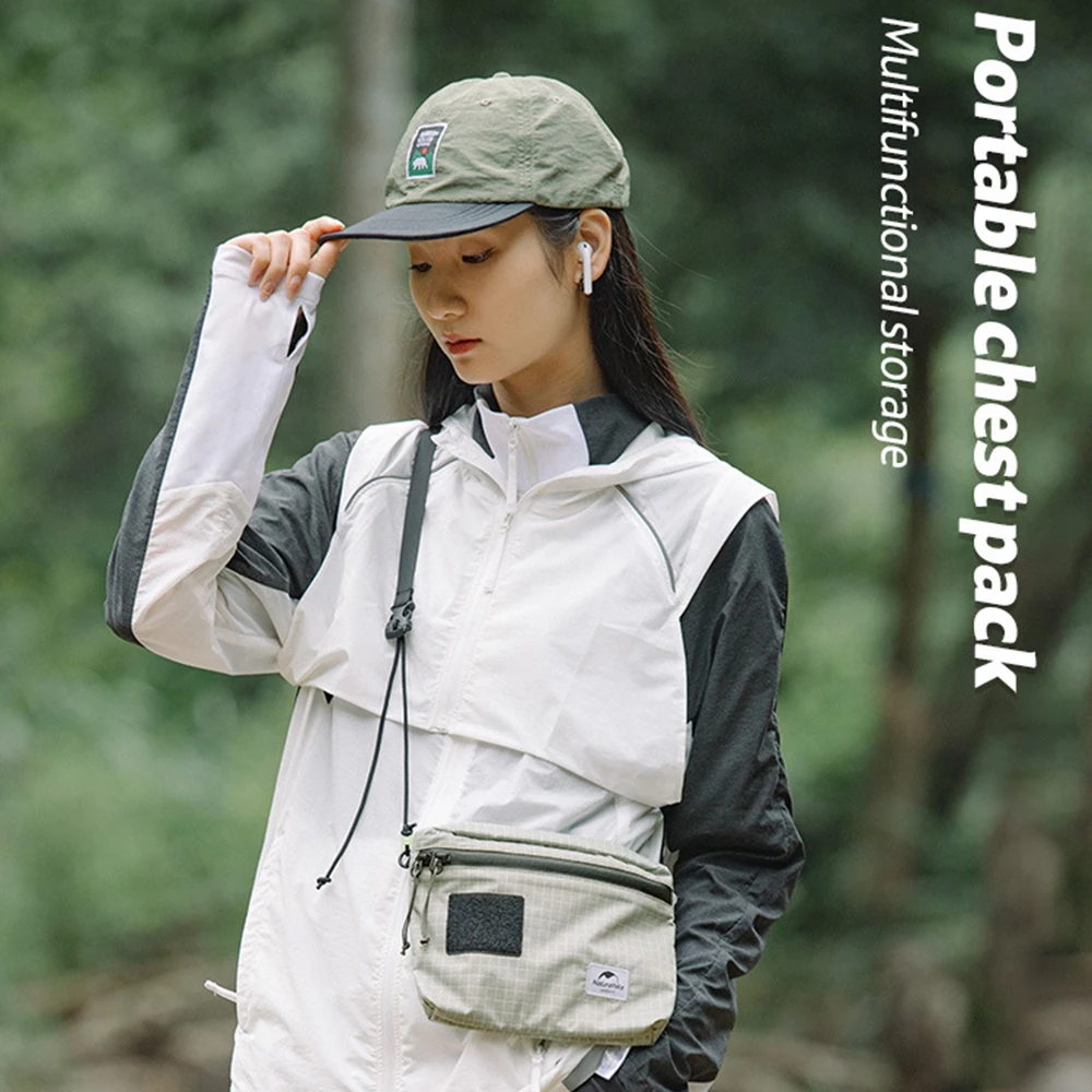 Naturehike Outdoor Casual Umhängetasche, Unisex Kleine Taschen, Reise-Umhängetasche, Wasserdichte Freizeit-Umhängetasche, Sommer – Detail 9