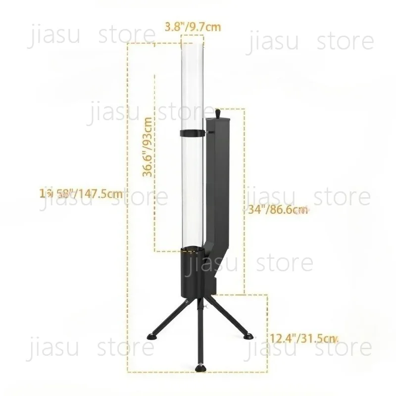 Rocket Stove - Stainless Steel Pellet Stove with Integrated Glass, Portable Heating Stove for Home Outdoor Camping