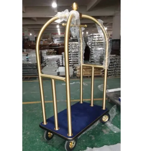 

Five Star Hotel Lobby Trolley ,lugagge Cart
