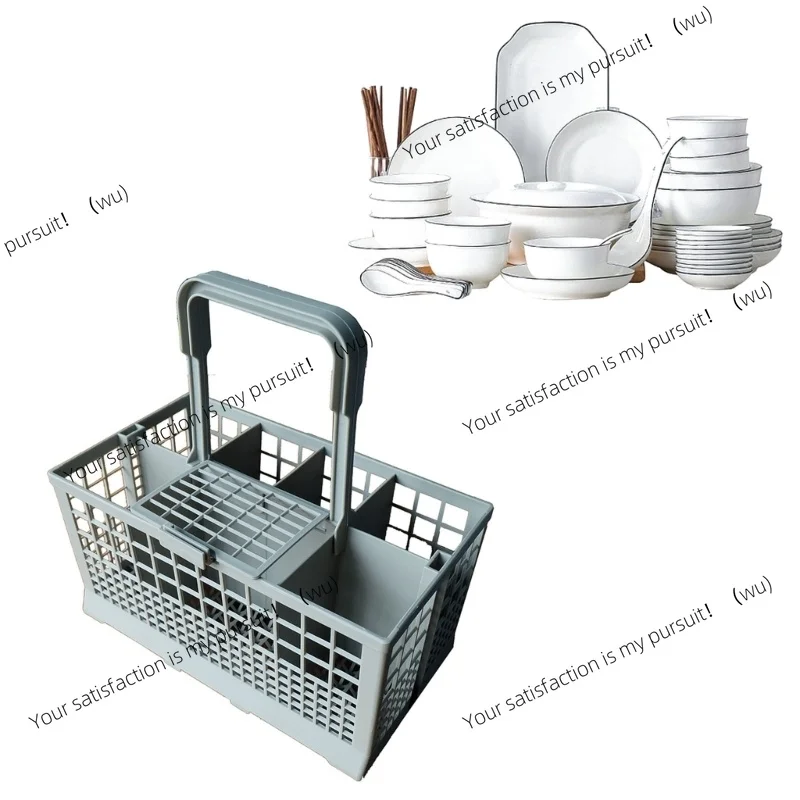 Universal Dishwasher Cutlery Basket Portable Replacement Cutlery Dishwasher Basket Dishwasher Holder Storage