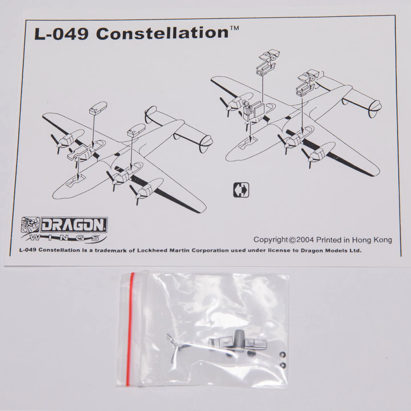 1/400 Scale L-049 Constellation Alloy Aircraft Model Adult Classic Airplane Diecast Collection Souvenir Display Gift