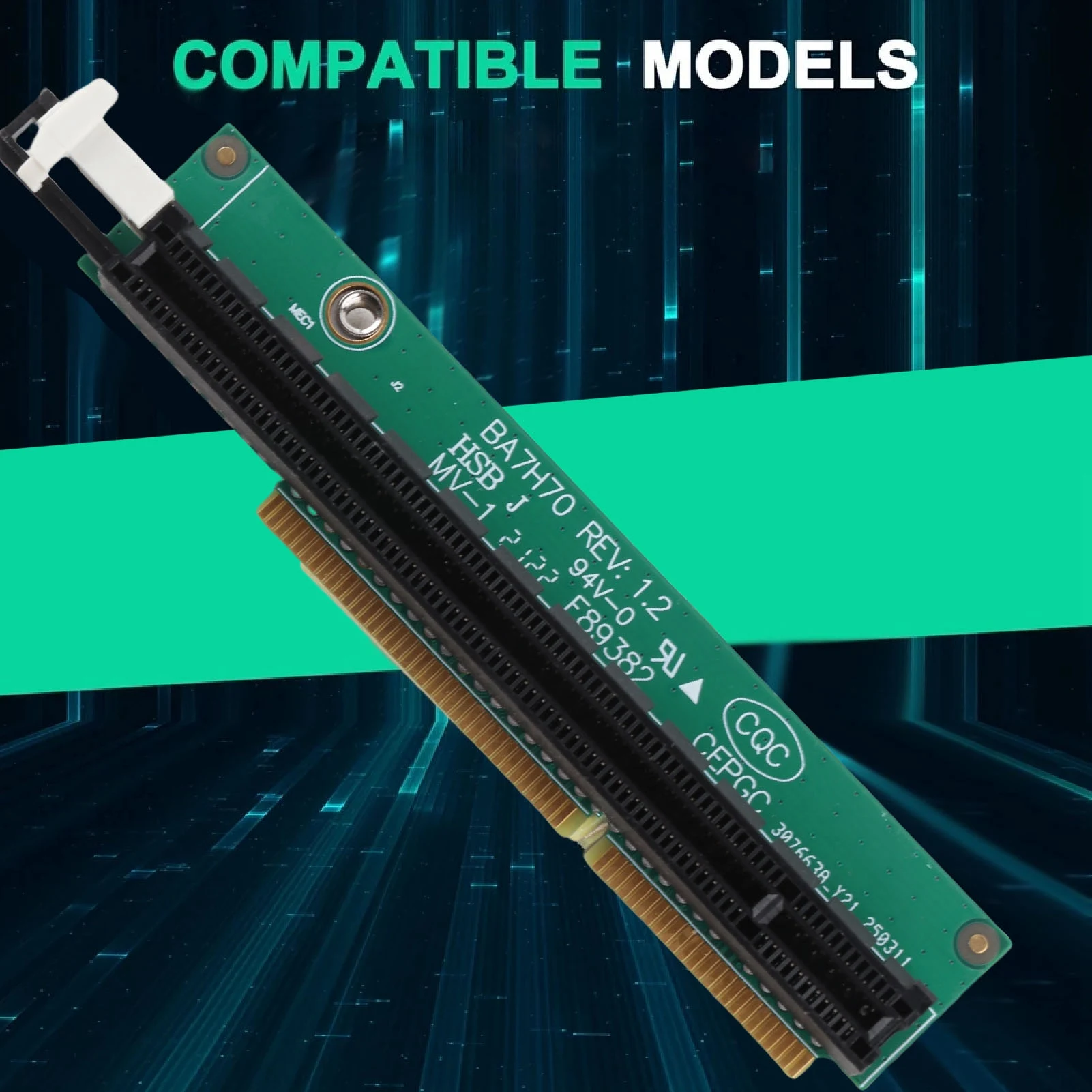 01AJ940 Переносный адаптер для видеокарты PCI E, стабильная сменная печатная плата и железная карта PCI E 16, профессиональная для компьютера