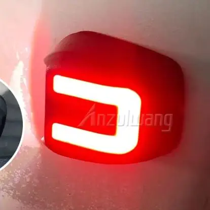 2PCS White Red 18SMD For Nissan Navara D40 Frontier Armada Titan Xterra Suzuki Equator LED Car Number License Plate Lights