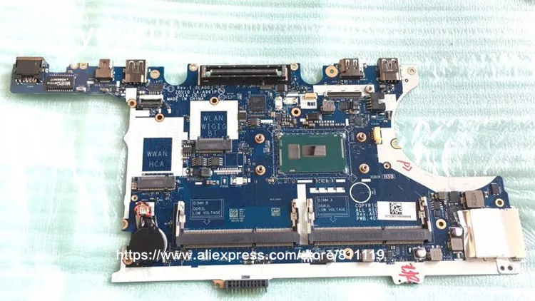 For Dell Latitude E7450 With i5 5300U  For Motherboard ZBU10 LA-A961P R1VJD 0R1VJD CN-0R1VJD