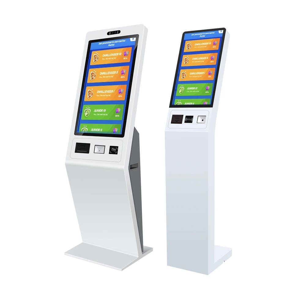 21.5/32 Inch X86/ARM Touch Vending Machine With Thermal Printer, QR Code Scanner, RFID/NFC Card Reader.