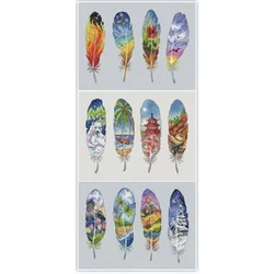 7195 set punto croce dipinti a punto croce 14ct 18ct Stich Kit punto croce ago da ricamo arti e mestieri Kit completo Hobby