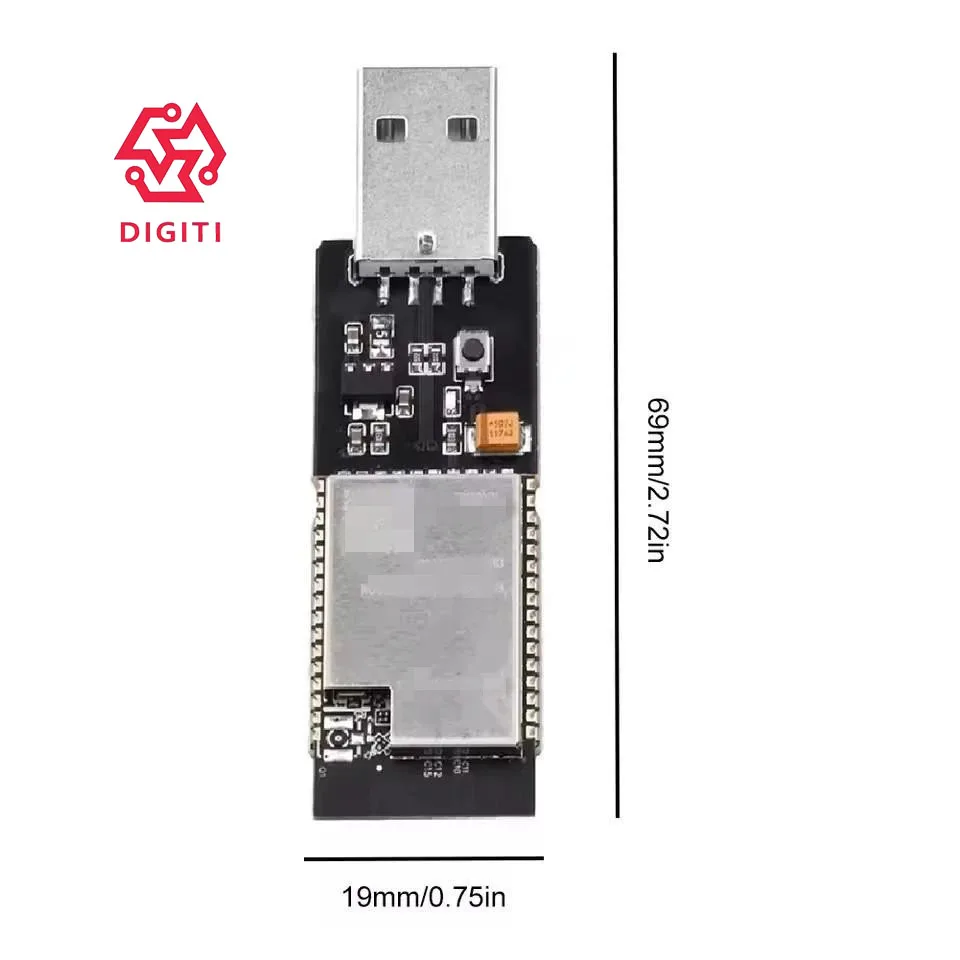 

ESP32-S2 Development Board Module USB Burning Tool Module 4MB Flash Demo Board for PS4 9.0 Refresh