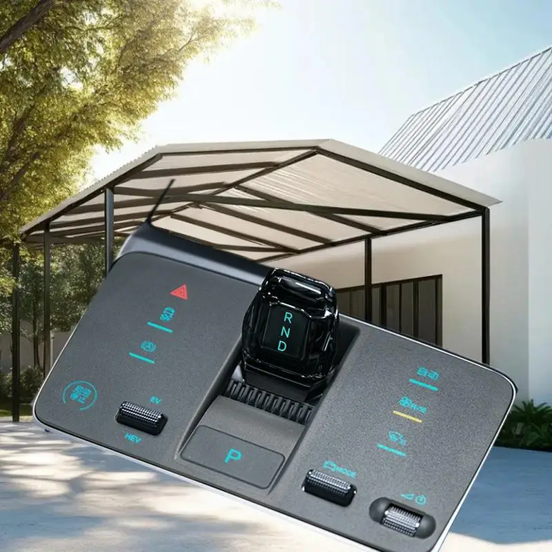 غطاء مقبض التحول مع وسادة سيليكون للتحكم المركزي من Champion؛ حماية صندوق تخزين أدوات السيارة.