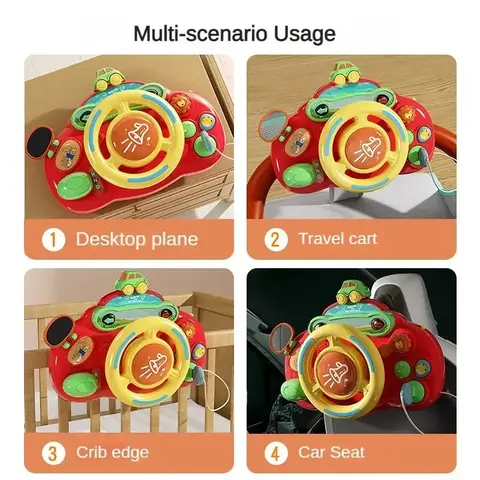 10 best sales स्टीयरिंग व्हील खिलौना - №6