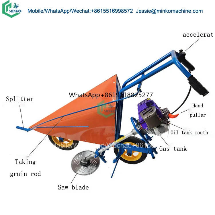 sweet corn harvester mini sugarcane harvester price in india