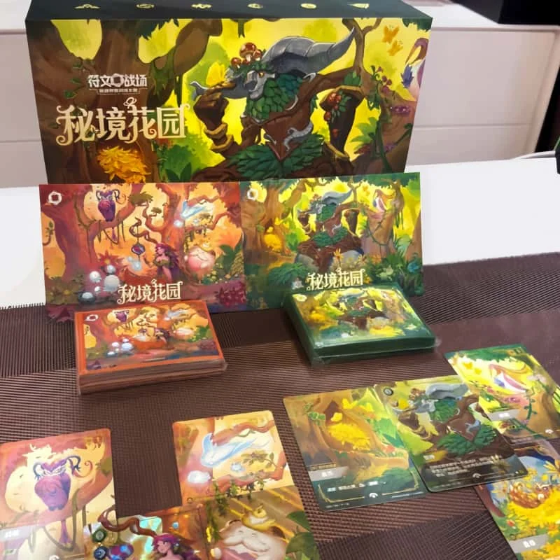 New In Stock Shiningsoul Riftbound: League Of Legends Trading Card Secret Garden Gift Box Game Lol Supplementary Pack Card Gifts