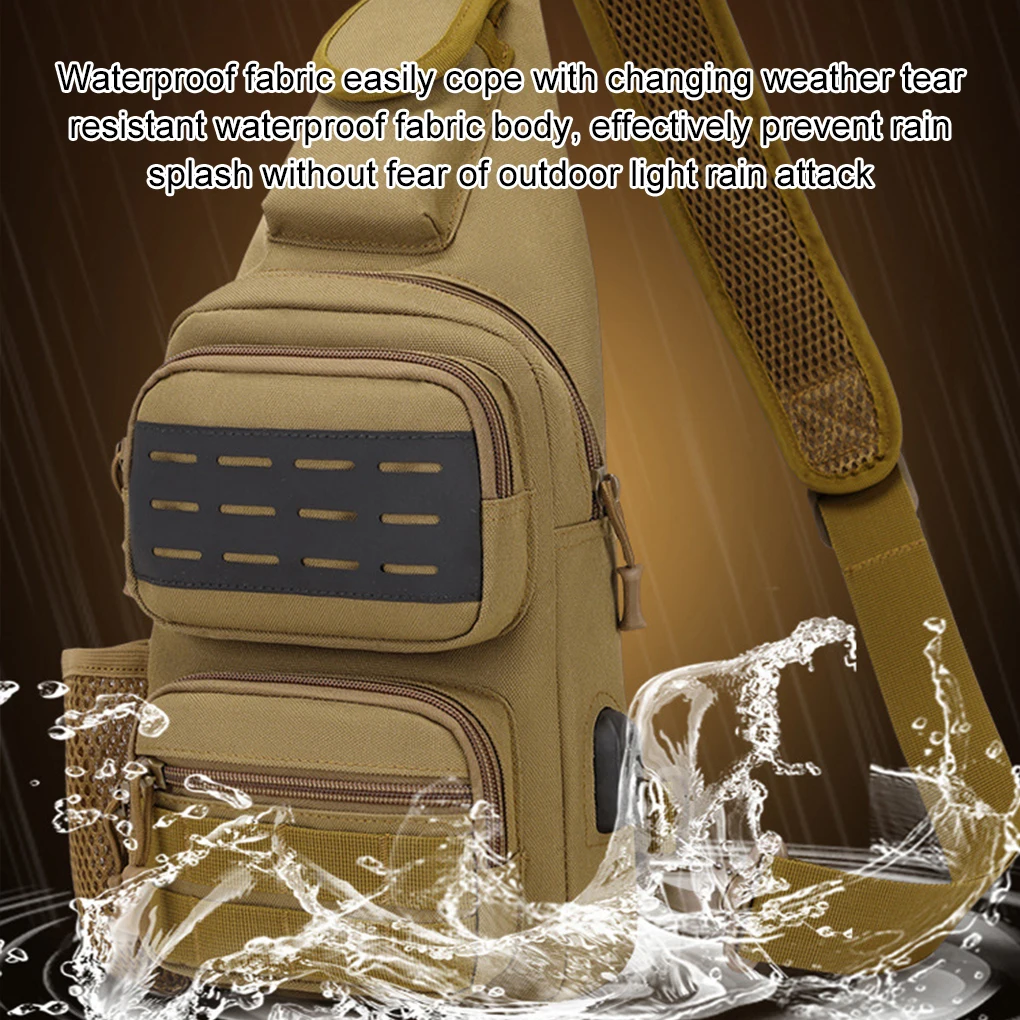 Oxford Fabric Messenger Bag With Multiple Pockets For Organization Fashionable Style Shoulder Bag