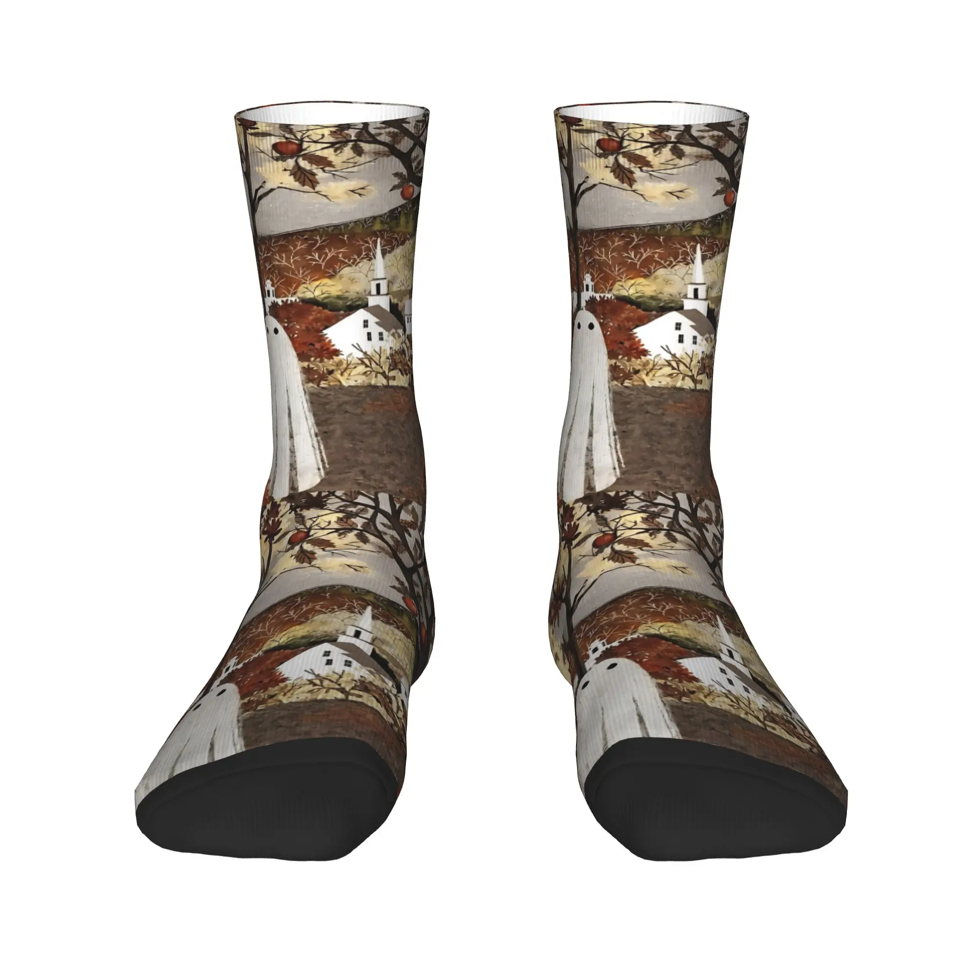 Apple Orchard  Socks Winter  Stockings Trendy Women Men Medium Soft Socks Design Outdoor Anti Slip Socks