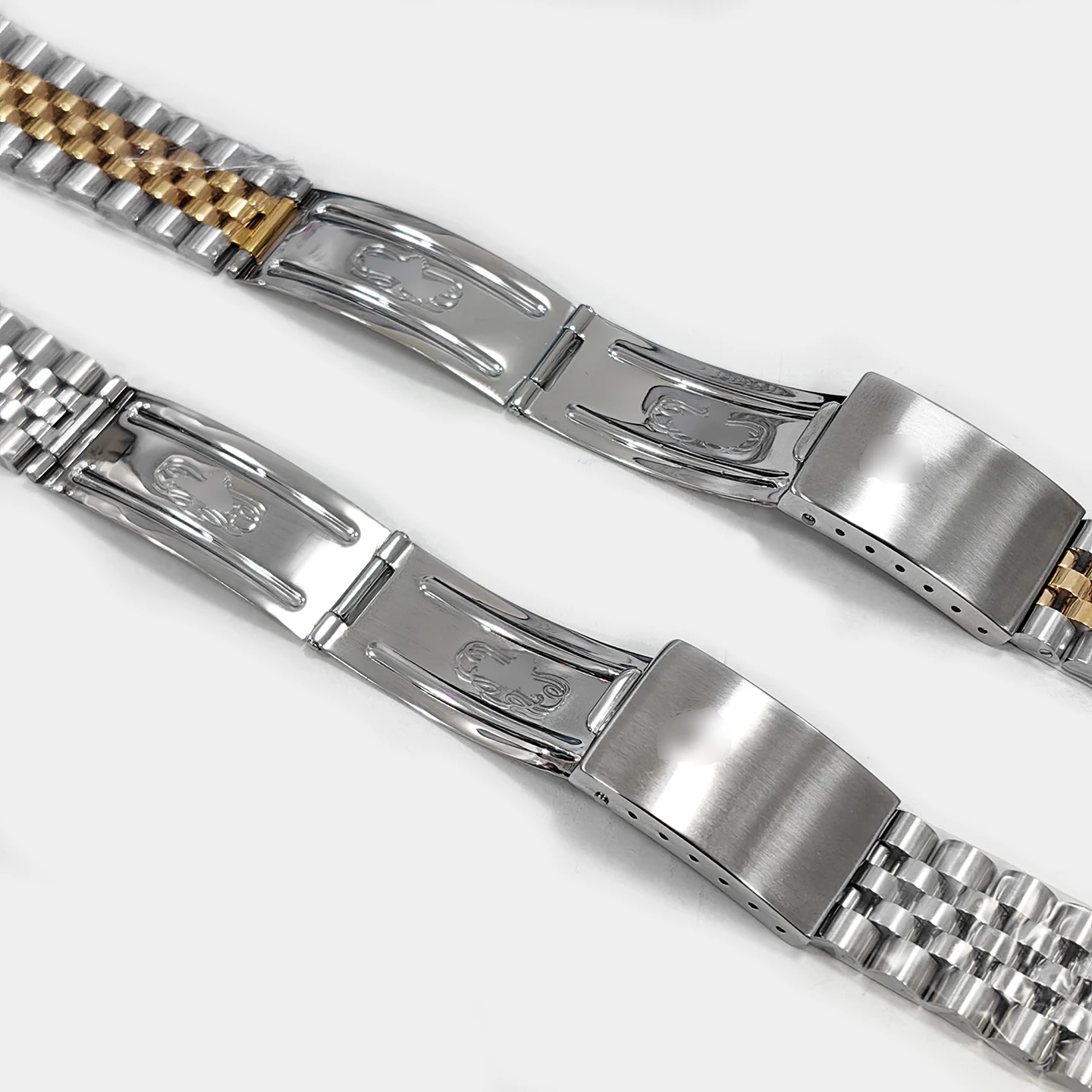 Watch Strap 20mm Stainless Steel Strap Compatible with 1604 16234 116234 Vintage Watch Strap, End Link 455B