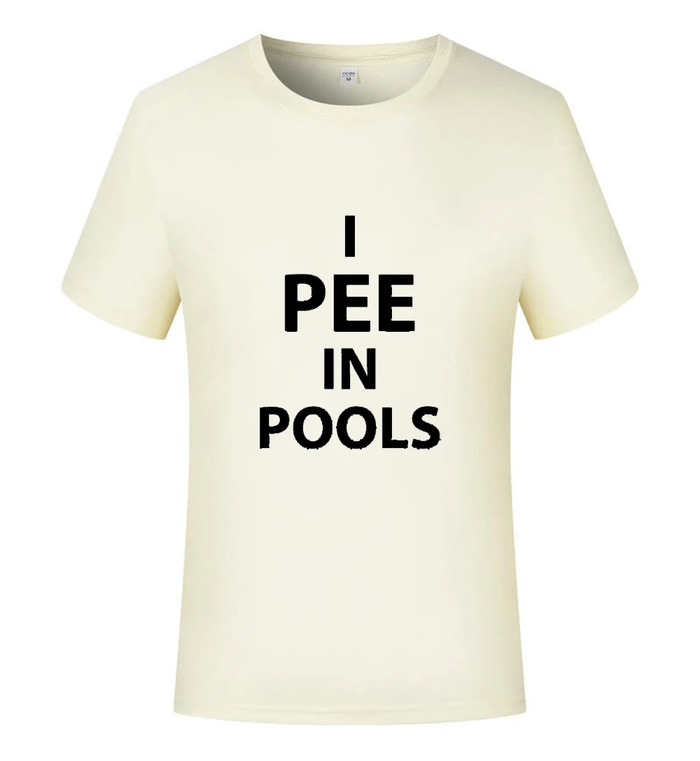 I Pee in the Pool | Funny T-Shirts | Rude T-Shirts | Funny T-Shirts | Novelty Shirts | Mens T-Shirts | Chunky T-Shirts | Offensi