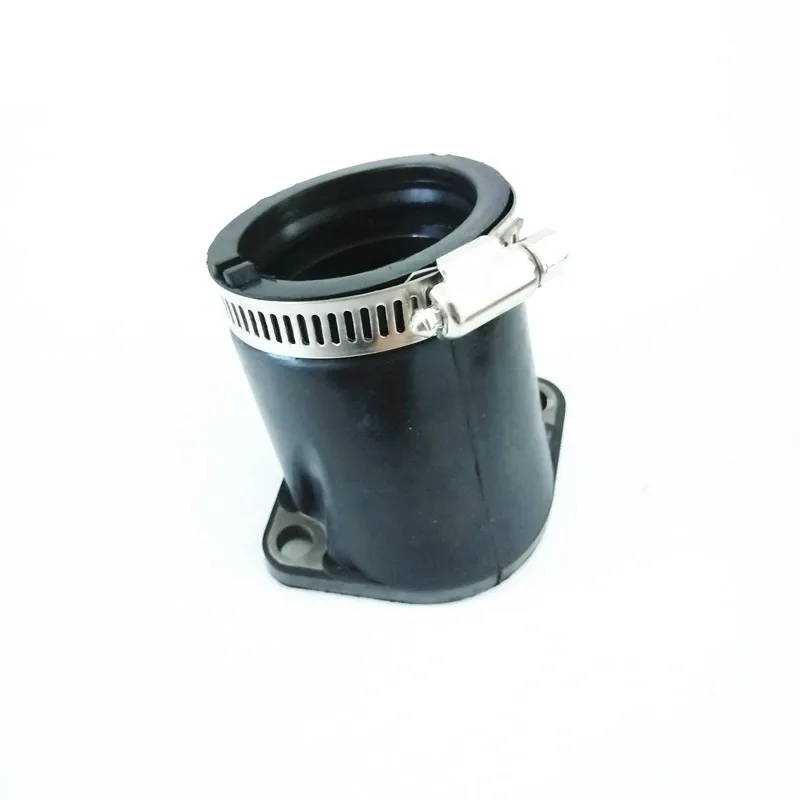 Motorcycle Carb Intake Carburetor Interface Boot Joint Fit for Kawasaki KVF400 Prairie 2WD/4WD 16065-1337