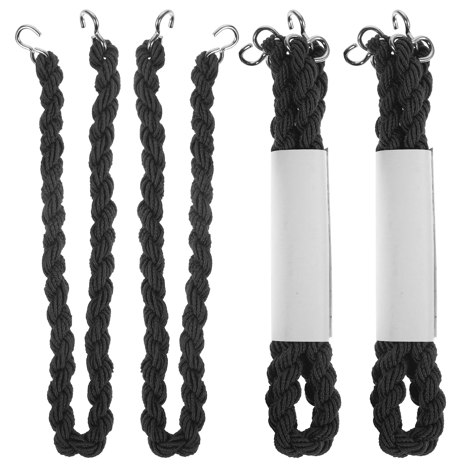 6 Pcs Boot Straps Outdoor Leg Convenient Blousing Foot Portable Rope Aluminum Alloy Fixing Band Leggings Ropes