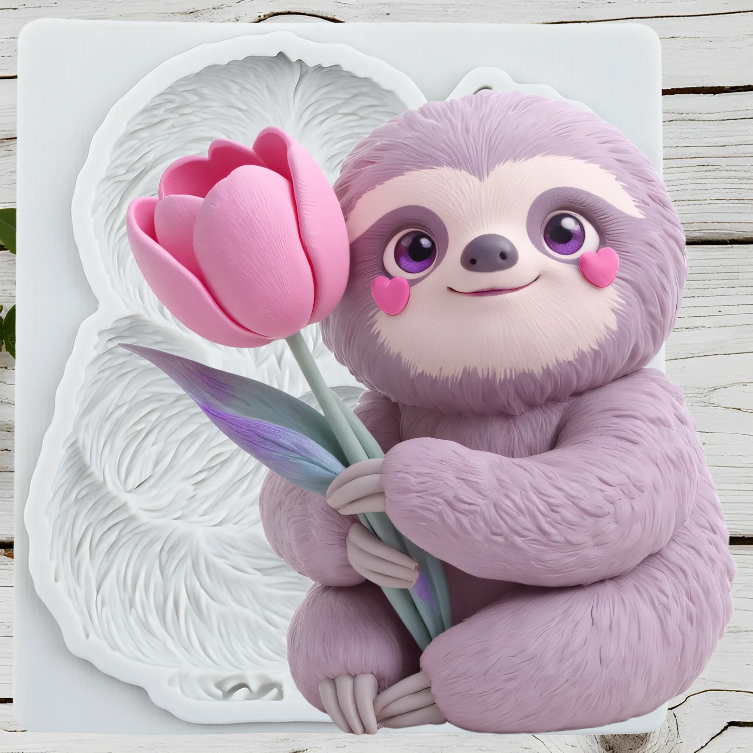 

Sloth Silicone Molds Fondant Cake Decorating Tools Cupcake Topper Chocolate Candy Sugar Craft Gum Paste Polymer Clay