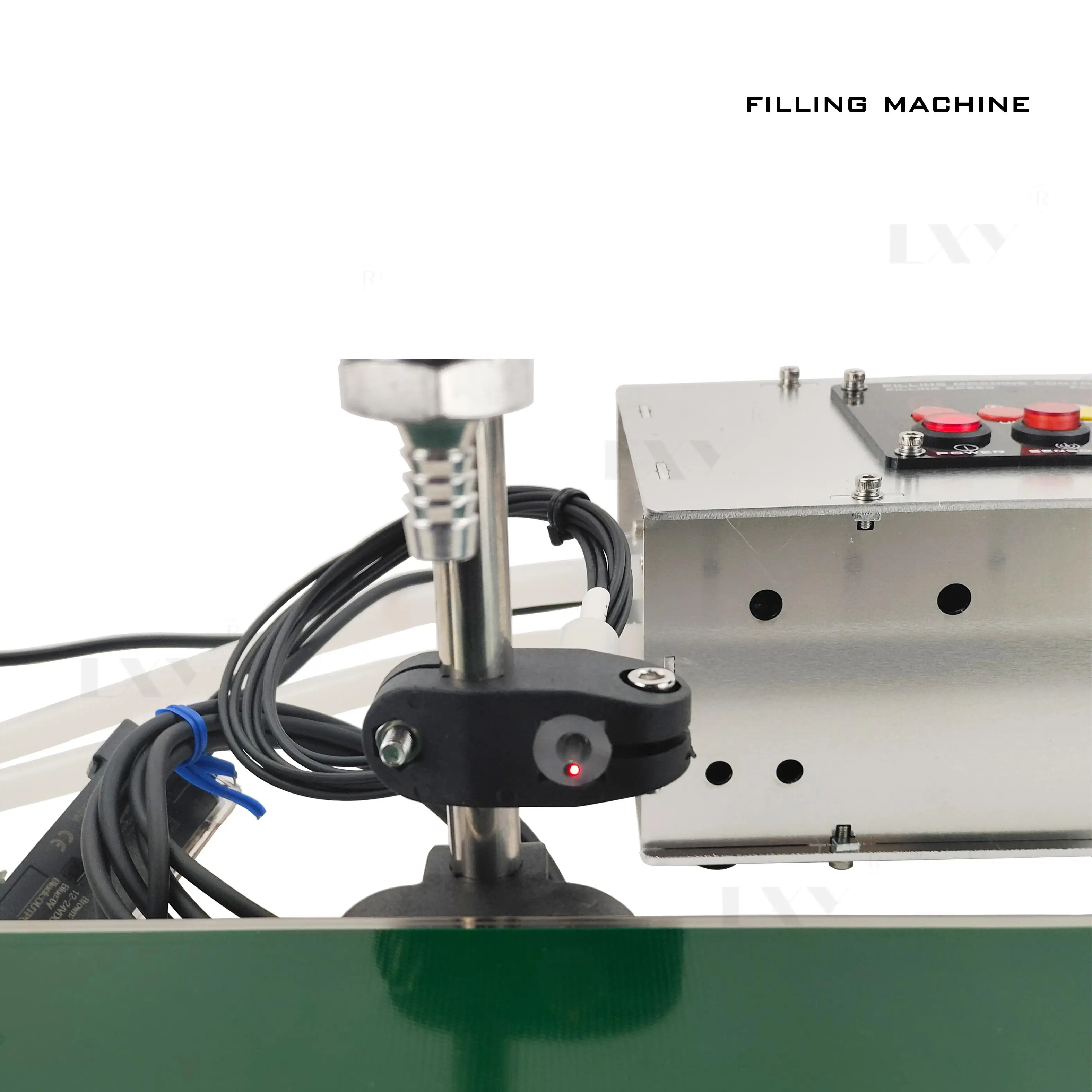 Liquid Filling Machine Essential Oil Filler Automatic With Conveyor Belt Single Head Auto High Precision Heat Resistance