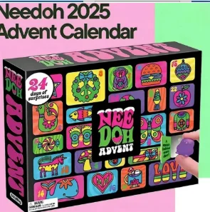 Needoh 2026 Weihnachts-Countdown-Kalender: Schatzsuchen, Neujahrsüberraschungen, Mystery-Box-Spielzeug, Partys und Jahresendgeschenke