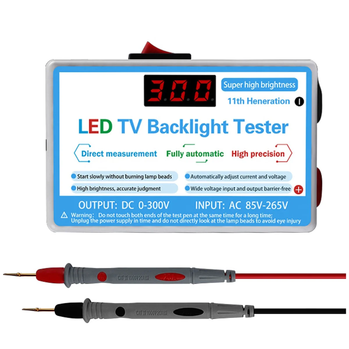 KZQ-fMultipurpose LED TV Backlight Tester LED Strips Beads Test Tool TV Repair Equipment for LED Backlight Tester-EU