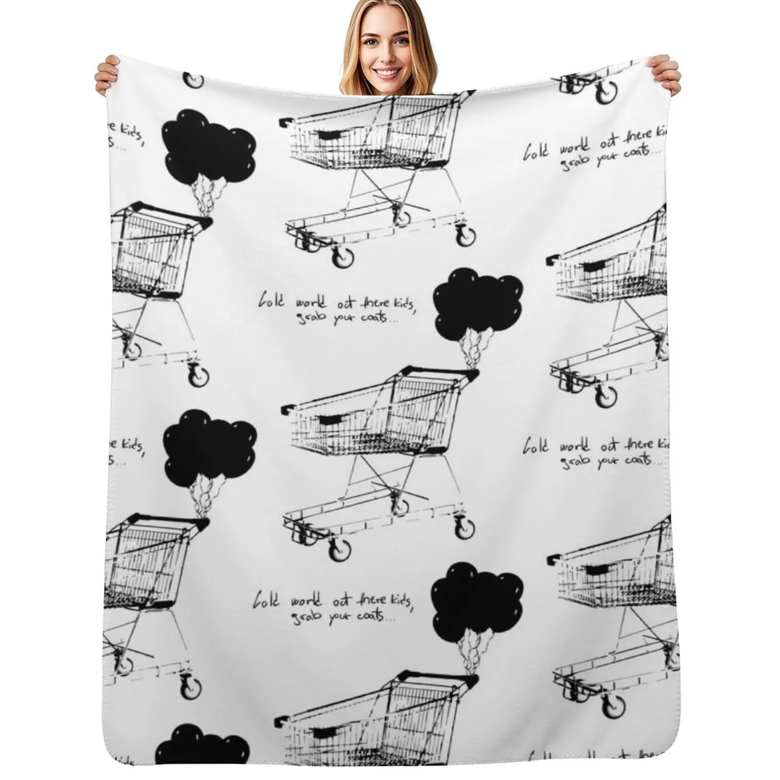 

NF Throw Blanket Versatile Cozy Throw Blanket for All Occasions