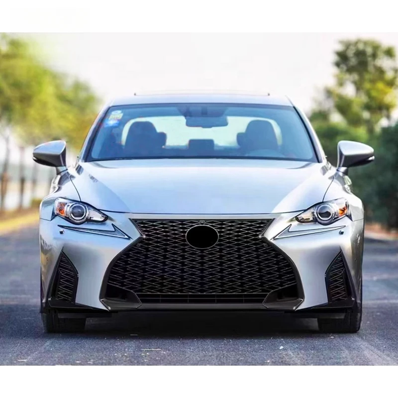 PP Material Facelift Car Body Kit With Front Grille & Front Bumper Suitable For 2013-2019 Lexus IS250 IS300, 2021 IS500 F Sport view 3