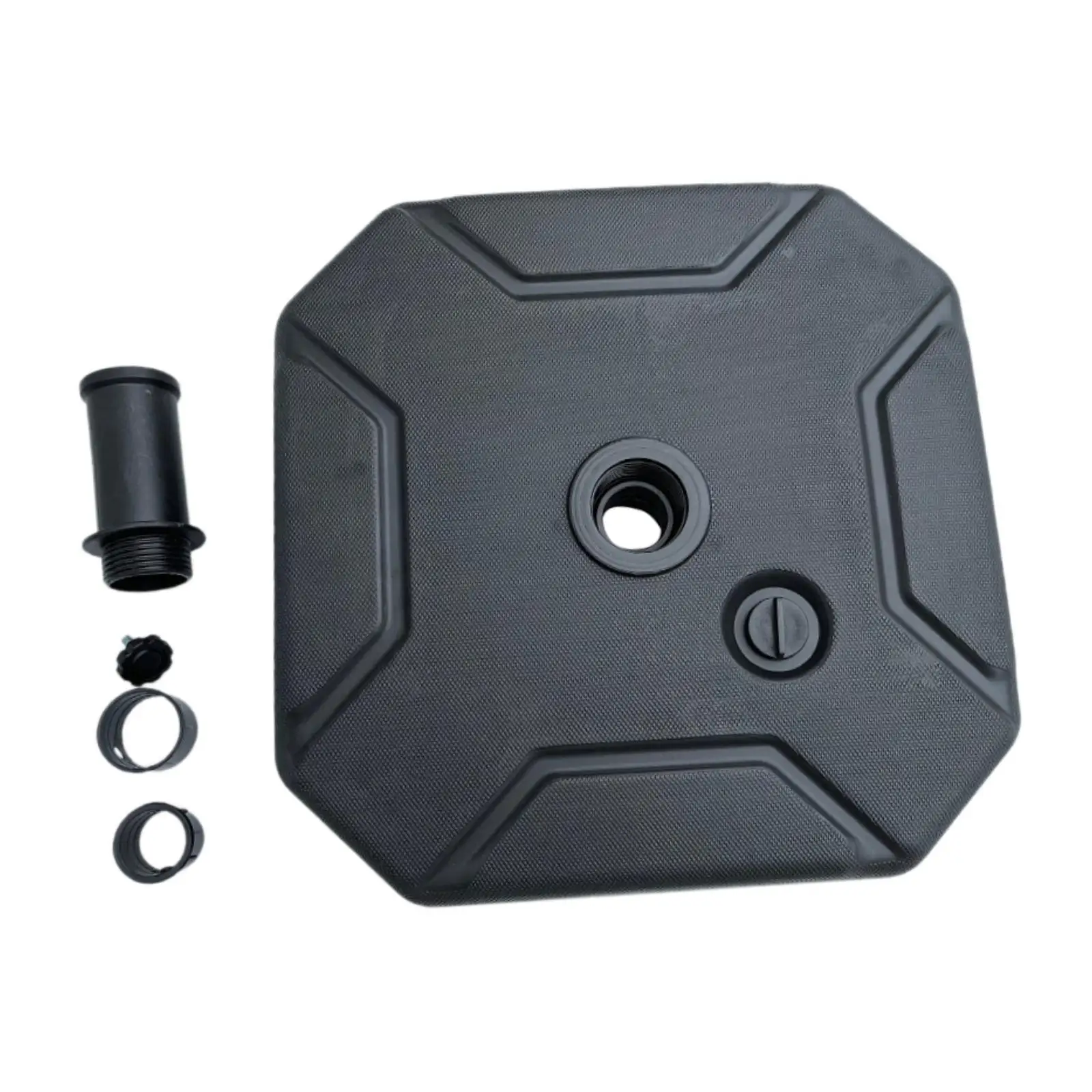 

Parasol Base Water Fillable Stable Simple Assembly Mobile Umbrella Base Patio Umbrella Holder for Pond Beach Patio Balcony Lawn