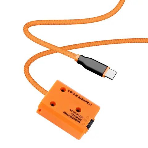 ZGCINE NP-FW50 Dummy-batteri med typ-C PD-nätkabel 60 cm lång ersättning för Sony A7/A7M2/A7R2/A7S2/A6000/A6300/A6500 6 best sales Sony A7M2 - №5