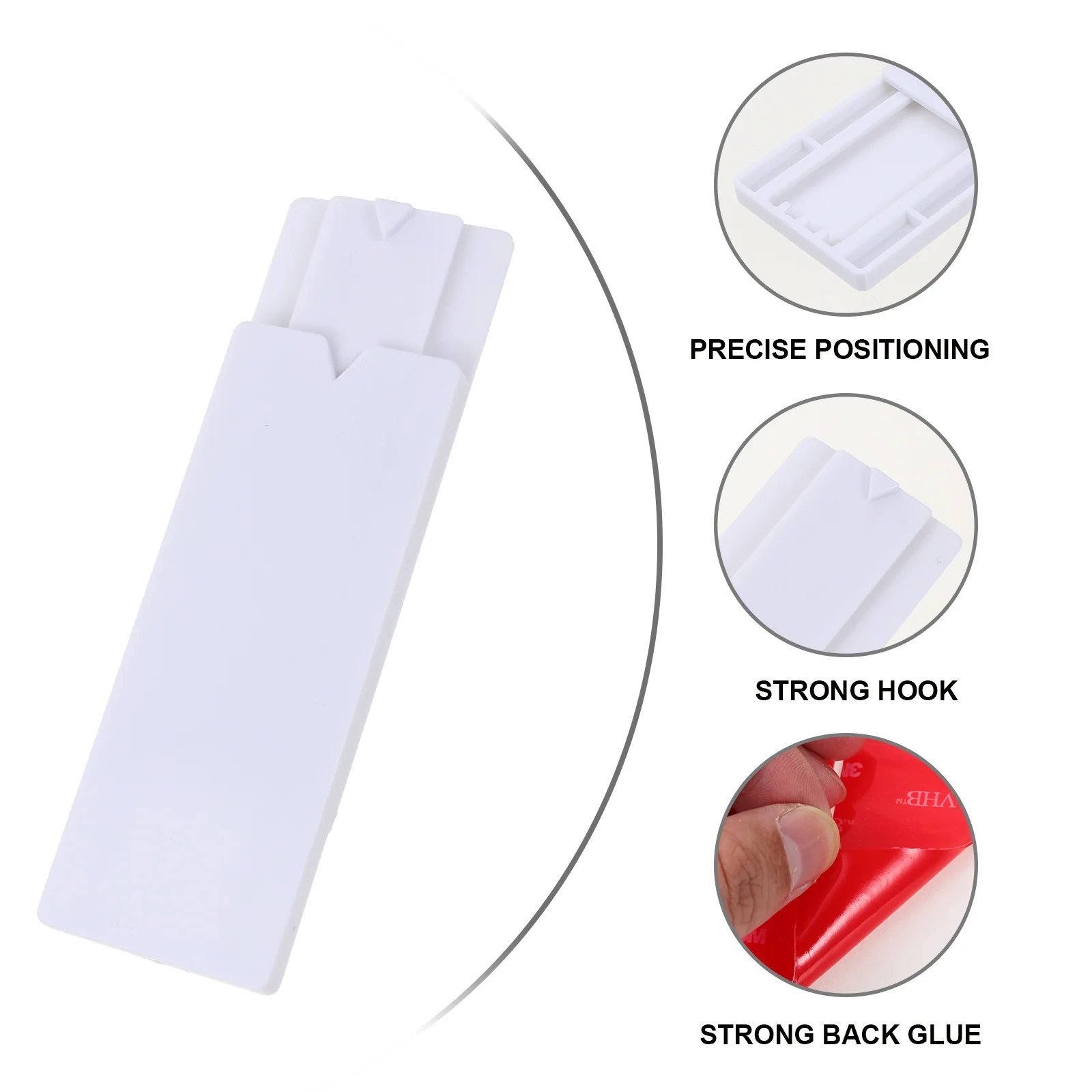 6 قطع من حوامل قطاع الطاقة ذاتية اللصق مثبتات على الحائط ومنظمات الكابلات لإدارة كابلات تخزين الحائط المكتبية #2