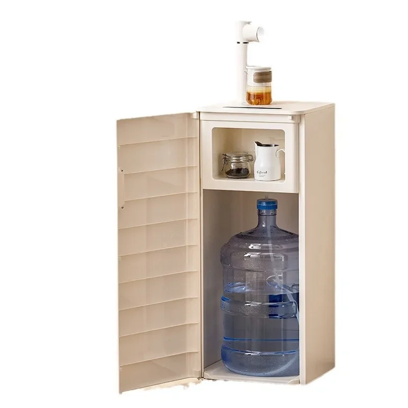 즉석 온수 차 바, 즉석 온수 및 냉수 디스펜서, 화이트 통합 캐비닛 가정용 자동 급수 시스템