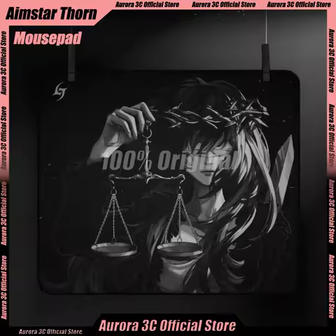 Aimstar Thorn Mousepad Gaming Mousepad 3.5mm Mid Smooth E-Sports Mouse Pad Fps Non-Slip Gaming Accessories Customized Mousepad